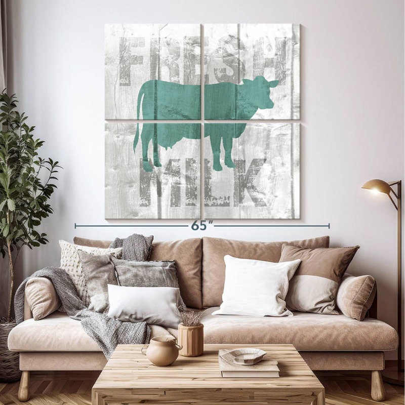 Brampt Fresh Milk, 50" H x 50" W