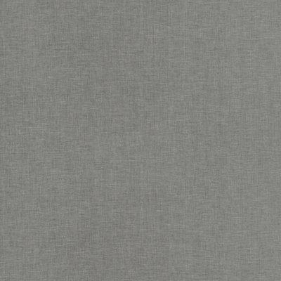 Loominosity Pewter Faux Linen Wallpaper