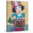 "Pretty Russian Doll" Print on Wrapped Canvas-20589856