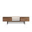 Keikei TV Stand for TVs up to 65" with Fireplace Included