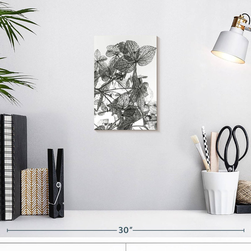 Composition de feuilles Harnek, H 12 po x l 8 po