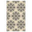 Tapis damassé en laine touffeté à la main Bella-12414319