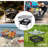 Folding Camping Table, Portable Outdoor Picnic Table With Carrying Bag, For Outdoor Cooking Picnic