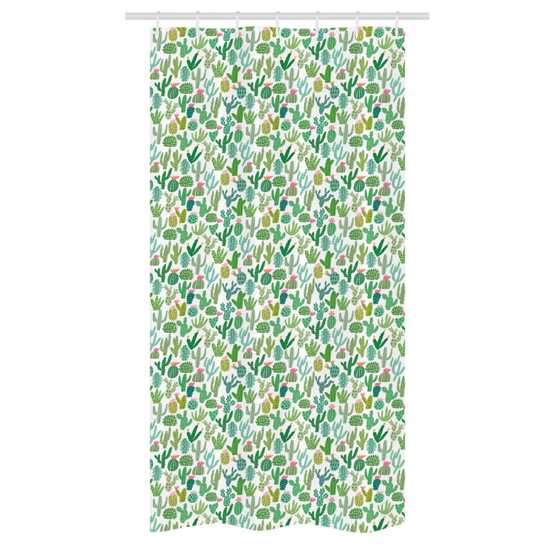 Earlvine %100 Polyester Semi Sheer Curtain Single Panel, 36" W x 72" L
