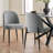  Linen Upholstered Parson Chair(Set of 4)-417065027
