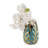 Karla Modern Stoneware Ceramic Vase with Textured Decorative Design-209166409