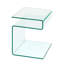 Allred Glass Top End Table-32085028