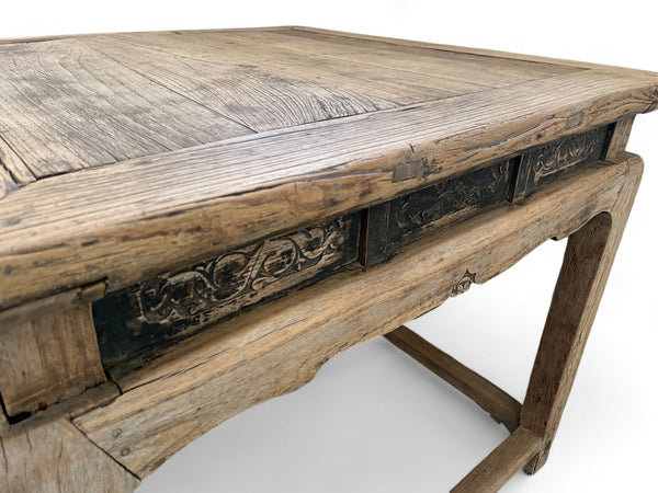 Square Solid Wood Dining Table