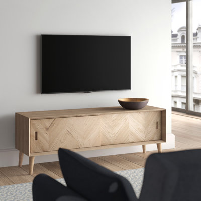 Chrisley Unfinished TV Stand for TVs up to 60"