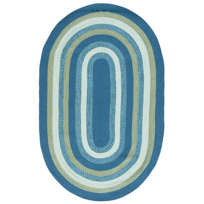 Kaneez Hand Woven Performance Machine Washable Striped Rug