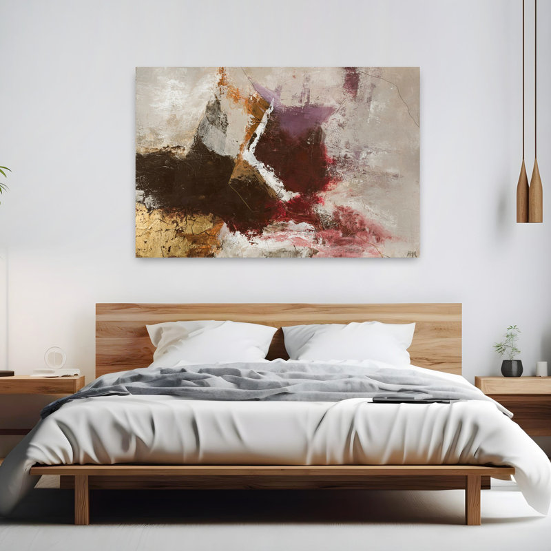Infinity 1, art abstrait contemporain, H 40 po x l 60 po