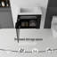 Meuble-lavabo flottant 22 po avec lavabo, porte à fermeture en douceur, lavabo en céramique, contreplaqué-133265720