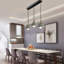 Modern Industrial Latshaw 3-Light Island Cone Ceiling Pendant – Adjustable Lighting for Kitchen & Dining Rooms by Mercury Row-872867411