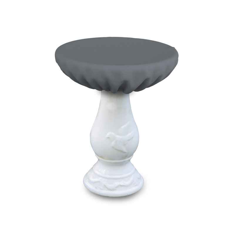 Bird Bath Cover, 50.8cm H x 76.2cm W x 76.2cm D, Grey