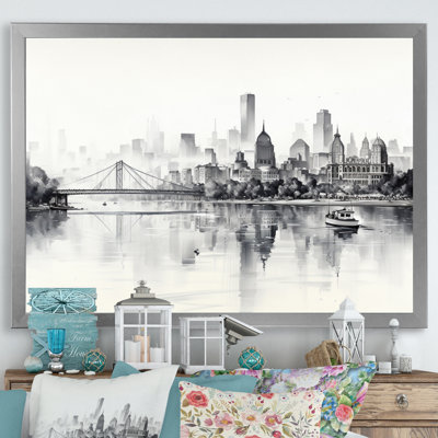 " Hong City Cityscape Sketch II "