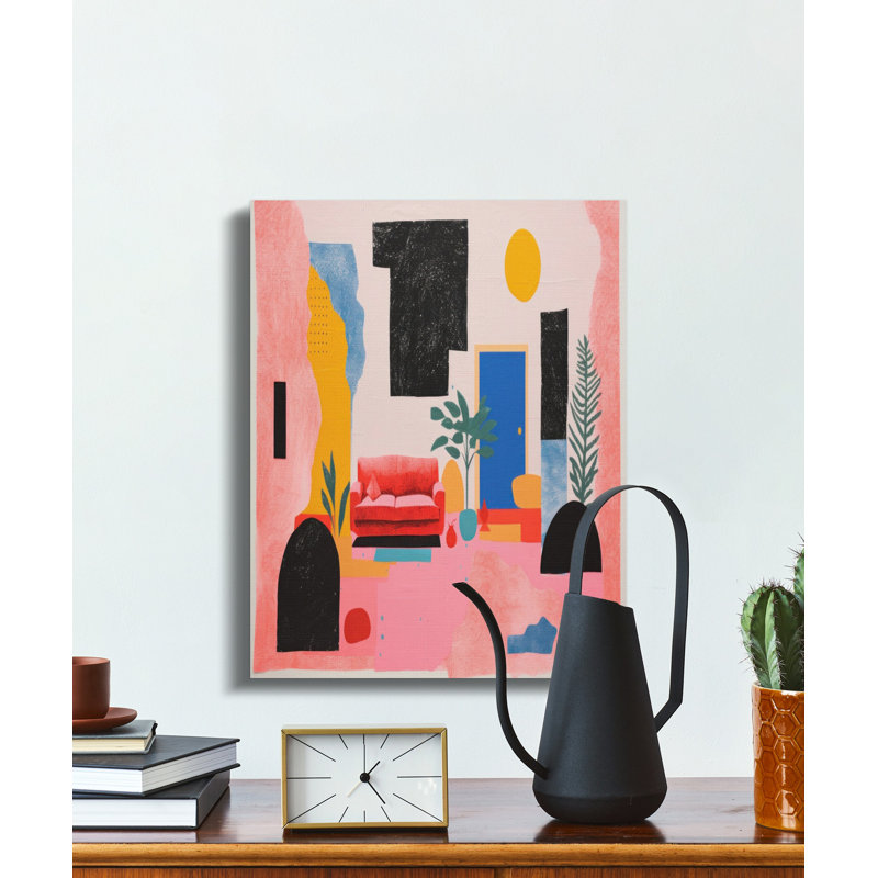 Engle Wrapped Canvas Print Set, 15x30