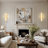 Ephraim 20" Led Wallchiere Dimmable Wall Sconce With Alabaster Shade-346735625
