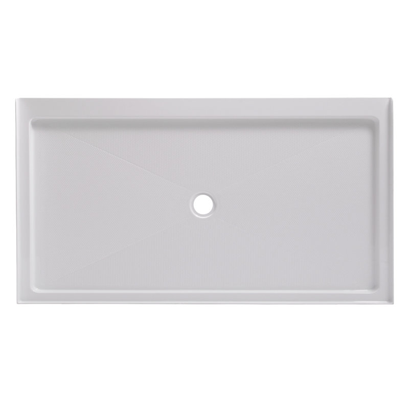 Base de douche à seuil simple l 60 po x P 36 po