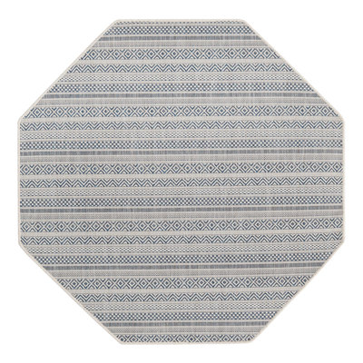 Evolet Striped Indoor / Outdoor Rug