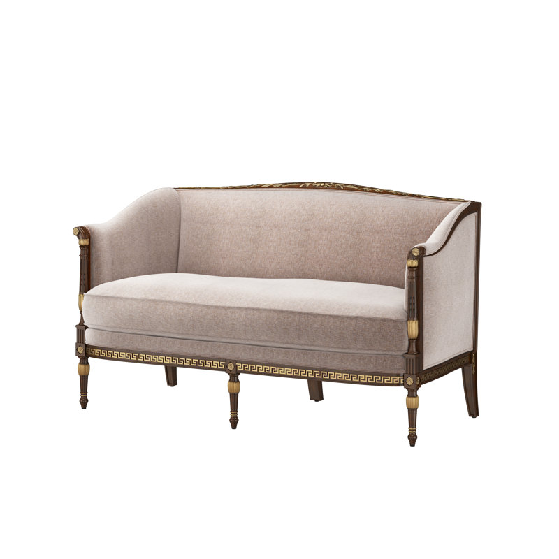 Undulating Loveseat, Vault Sandstone (Performance fabric)