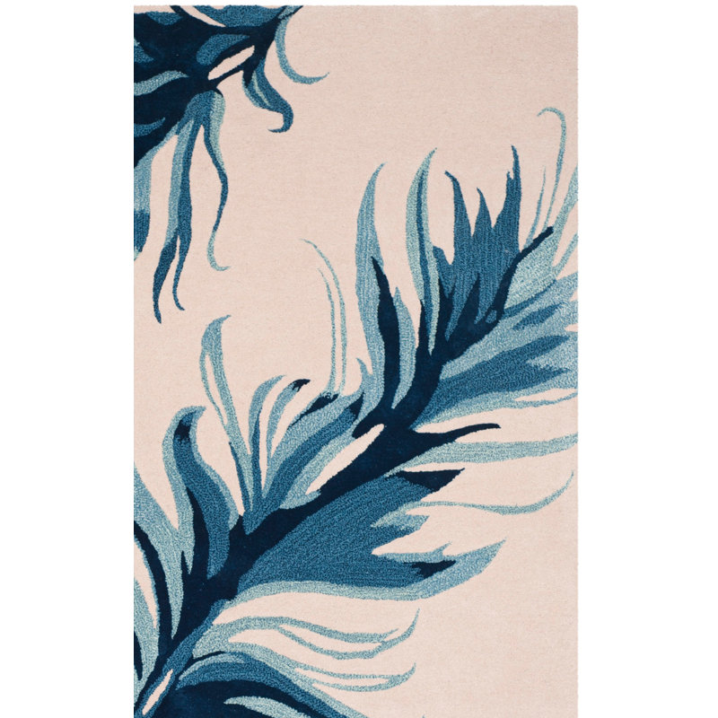 Tapis en laine touffeté à la main Quandro Alr-Allure, Rectangle 8 pi x 10 pi
