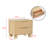 Atlas 2 Drawer Fluted Panel Nightstand