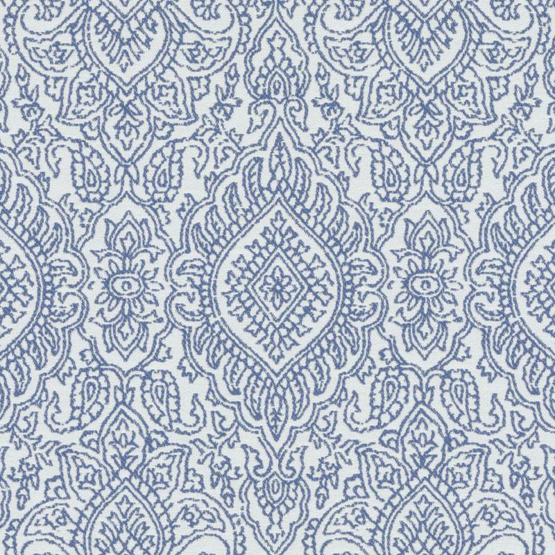 Exclusive Prints and Wovens Cotton Blend Fabric, Lapis