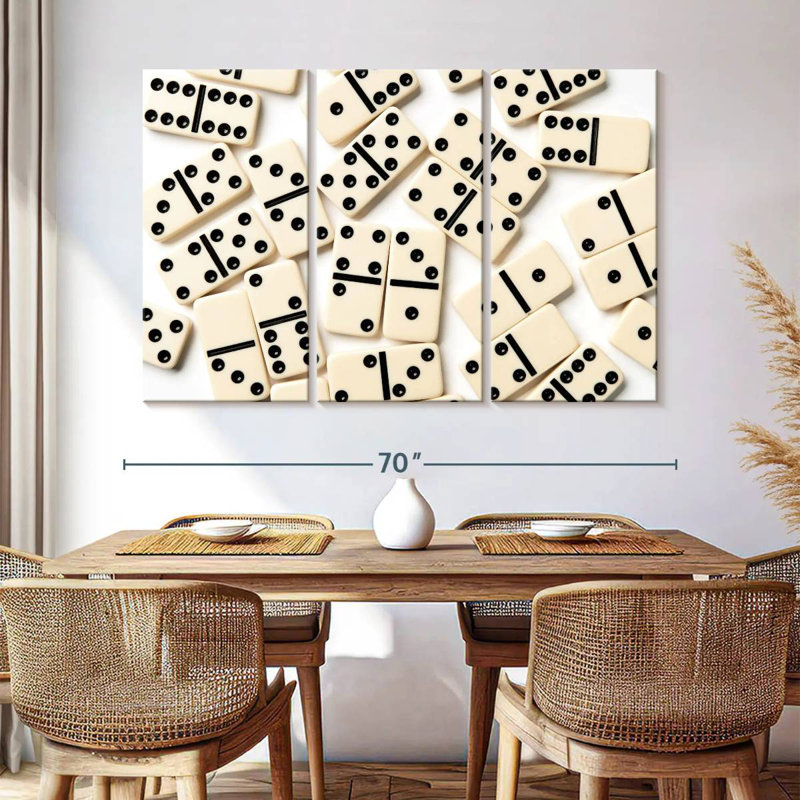 Dominos classiques, H 28 po x l 45 po