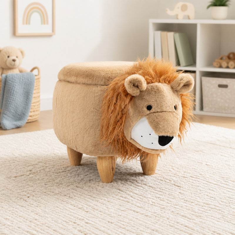 Upholstered Faux Fur Standard