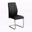 Chaises de salle à manger en métal noir Zorab H 38,52 po x l 17,13 po x P 20,11