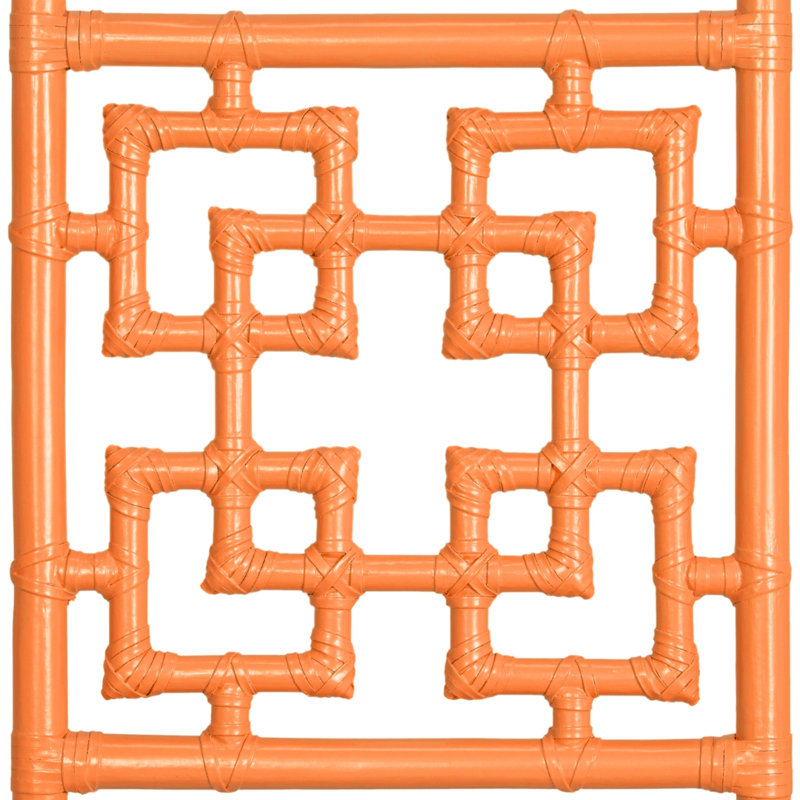 Palm Springs Low Profile Standard Bed, King, Citrus Orange