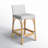 Estella 24.5 in. Seat Height Rattan Low Back Bar Stool, Natural Brown-1848981453-1865252313