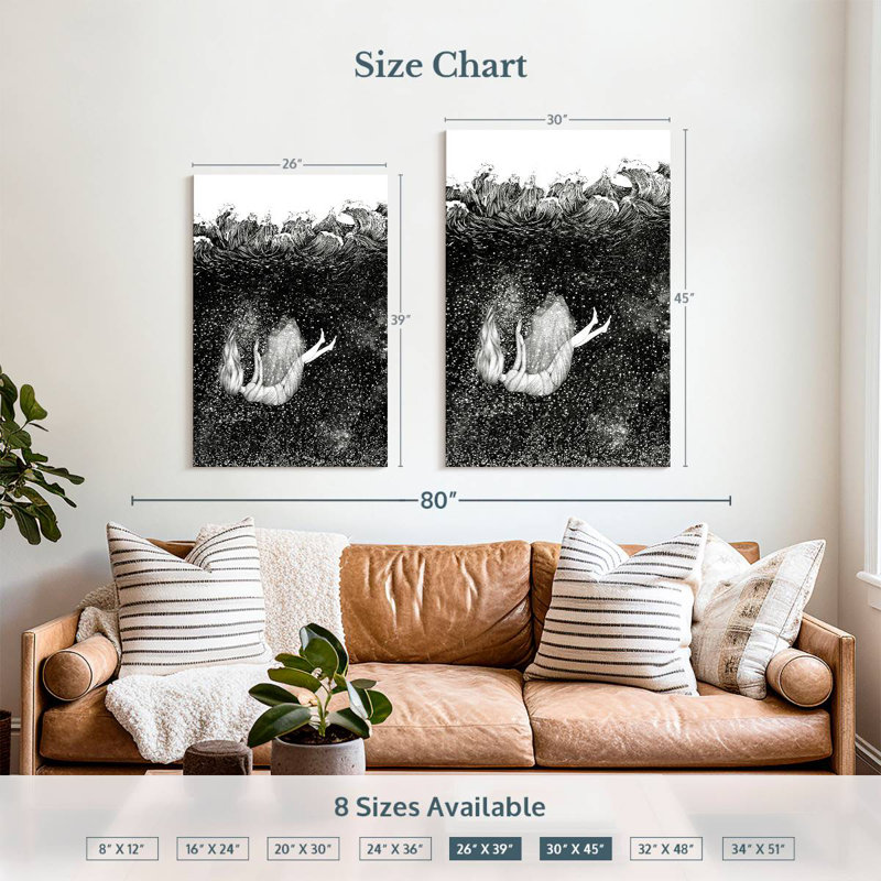 Kelan The Stars Beneath The Waves, 39" H x 26" W