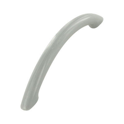 Paquet de 25 poignées de tiroir en plastique gris foncé de 3-3 / 4 po Outwater - polypropylène durable, longueur totale de 3/4 3/4 po