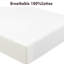 Drap-housse 100% coton 180 fils 180 fils