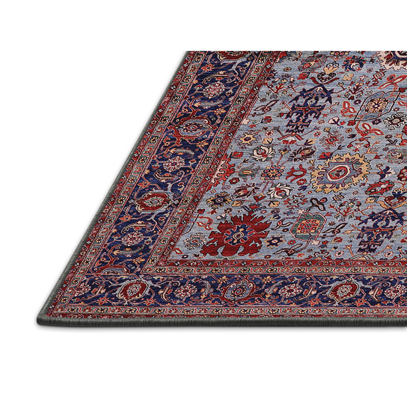 Tapis oriental bleu, Rectangle 8 pi x 12 pi