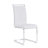 9-Piece Modern Glam Tempered Glass Dining Table Set with Faux Leather Cantilever Chairs-1270441463-1270660677-1270690280
