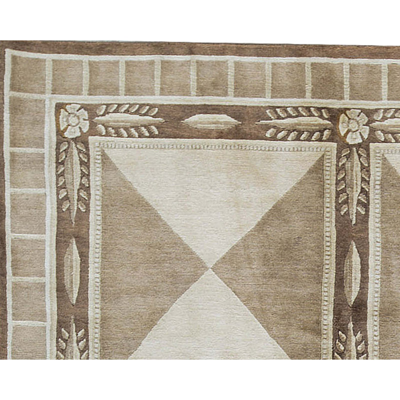 One-of-a-Kind 8'9" X 11'6" Hand Knotted Area Rug