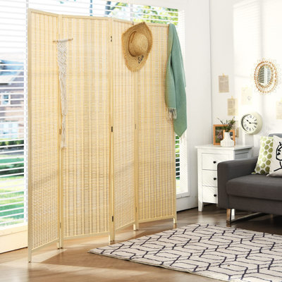 4 Panel Room Divider Screen Portable Folding 6 Ft Partition Screen by Red Barrel Studio 4 Panel Room Divider Screen Portable Folding 6 Ft Partition Screen by Red Barrel Studio