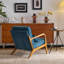 Fauteuil en chenille Mid-Century-134099073