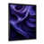Impression noire sur toile encadrée