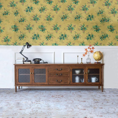 American retro light luxury style TV stand