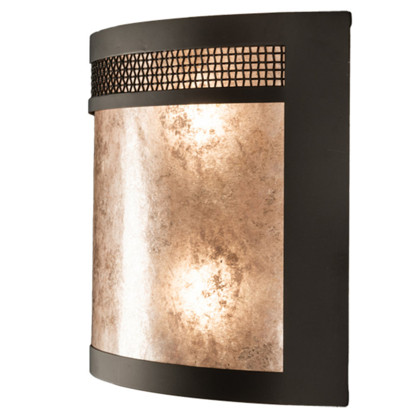 Cristyan Steel Flush Mounted Sconce