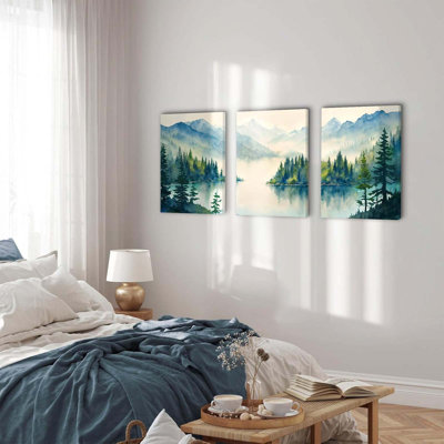 3 Piece Wrapped Canvas Print