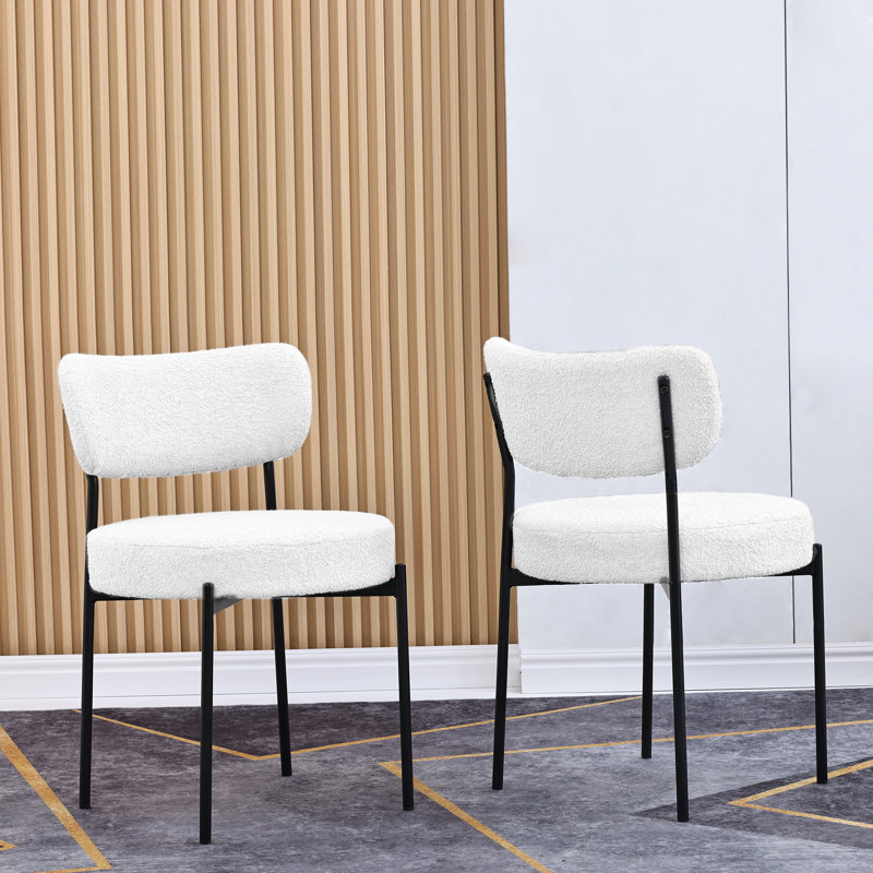 Chaise d'appoint Khush, Crème