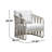 Chaffins Seating Set, White, 3-PC