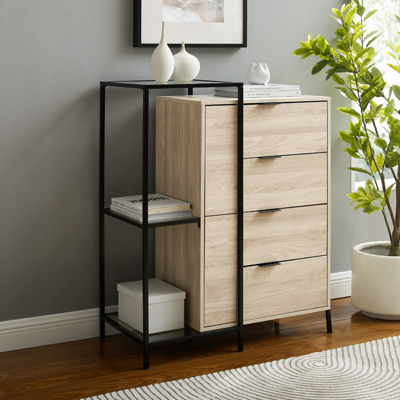 4 - Drawer Chest of Drawers, Birch