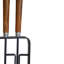 Ivyline Fireplace Wooden Handle Companion Set Iron Fireplace Tool Set