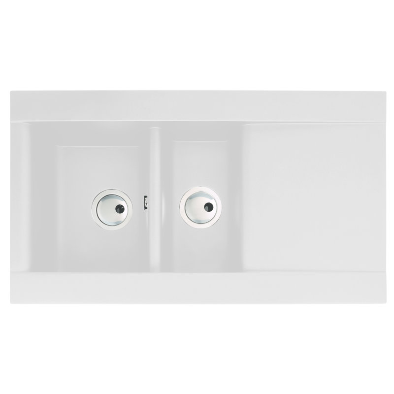 Aspekt 1.5 Bowl Inset Kitchen Sink
