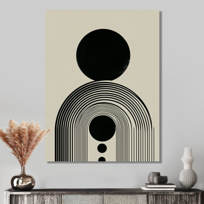 Jaclyne - Abstrait art mural Mid-Century en métal, reproduction moderne éclectique